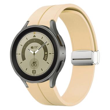 Ремінець Primolux Magnetic Silicone для годинника Samsung Galaxy Watch 4 / Watch 5 / Watch 5 Pro - Official Pink M/L фото №1