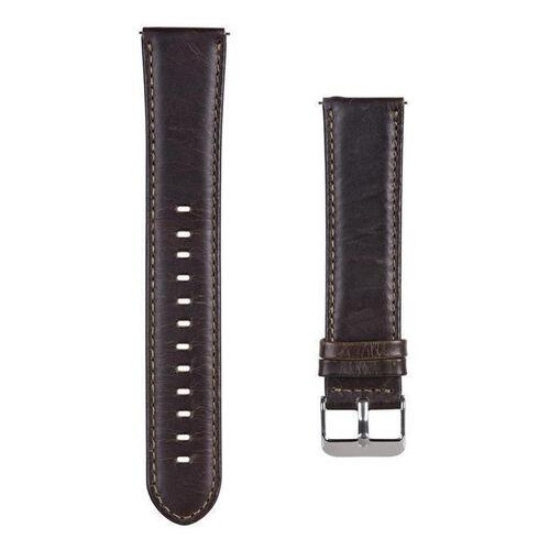 Шкіряний ремінець Primo для годинника Samsung Galaxy Watch 3 41mm (SM-R850) - Dark Brown фото №1