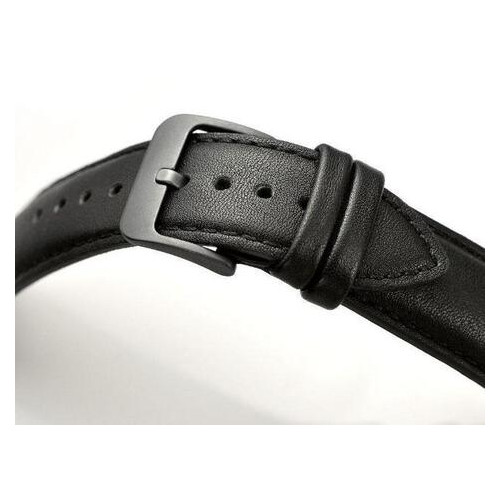 Шкіряний ремінець Primo для годинника Samsung Galaxy Watch 3 41mm (SM-R850) - Black фото №2