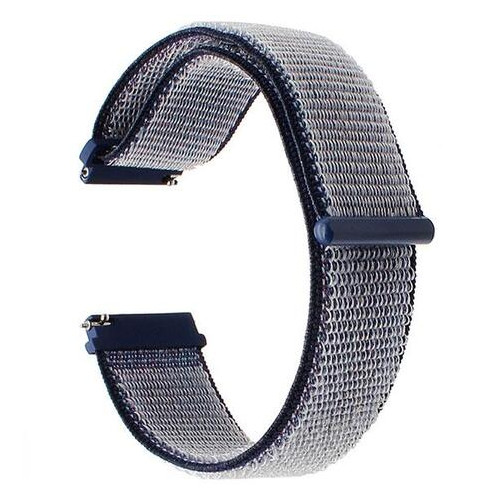 Нейлоновий ремінець Primo для годинника Samsung Galaxy Watch 3 41mm (SM-R850) - Navi Blue фото №1