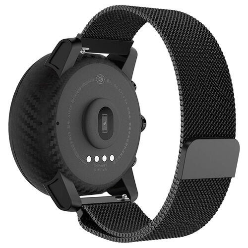 Ремінець BeWatch для Samsung Galaxy Watch 3 45mm міланська петля 22мм сталевий Чорний (1020201) фото №2
