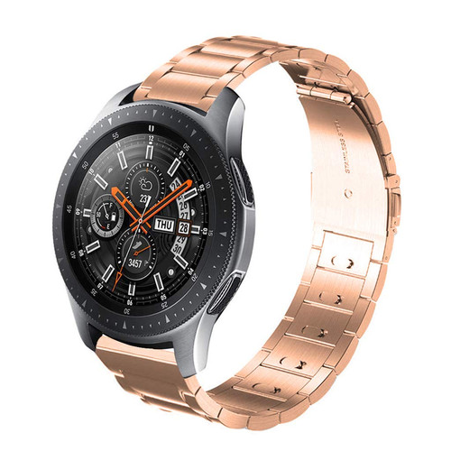 Ремінець BeWatch для Samsung Galaxy Watch 42 | Galaxy Watch 3 41mm сталевий 20мм класичний Рожеве Золото (1110438) фото №10