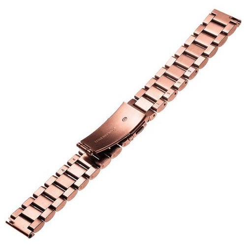 Ремінець BeWatch для Samsung Galaxy Watch 42 | Galaxy Watch 3 41mm сталевий 20мм класичний Рожеве Золото (1110438) фото №3