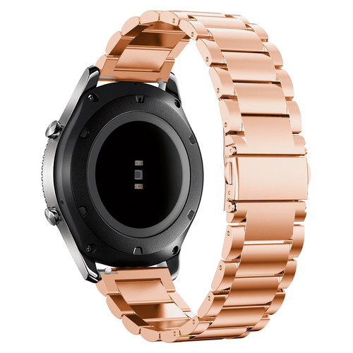 Ремінець BeWatch для Samsung Galaxy Watch 42 | Galaxy Watch 3 41mm сталевий 20мм класичний Рожеве Золото (1110438) фото №12