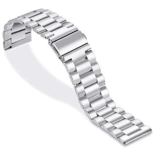 Ремінець BeWatch сталевий для Samsung Galaxy Watch 46 мм Срібло (1020405) фото №8