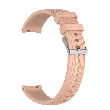 Ремінець силіконовий BeWatch ECO2 для Samsung Galaxy watch 42 | 3 41mm | Active | Active 2 20 мм Крем (1012106) фото №2