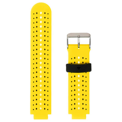 Ремінець для Garmin Universal 16 2Colors Silicone Band Yellow/Black (U16-2CLR-YLBK) фото №1