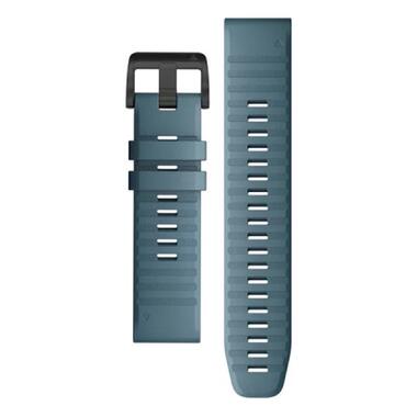 Ремінець до смарт-годинника Garmin fenix 6 22mm QuickFit Lakeside Blue Silicone (010-12863-03) фото №1