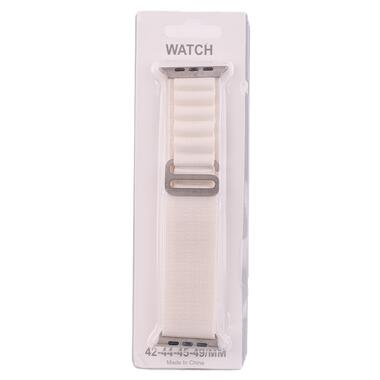 Ремінець Watch Ocean Band до годинника SmartX Ultra /Apple Watch кріплення на 42/44/45/49 мм Білий (UR160W) фото №5