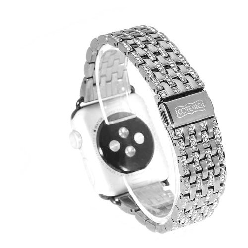 Ремешок для Apple Watch 42/44 мм - COTEetCI W4 Magnificent серебристый фото №1