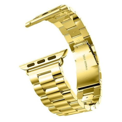 Металлический ремешок Apple Stainless Steel for Apple Watch 42 mm/44 mm gold (1117gold) фото №1