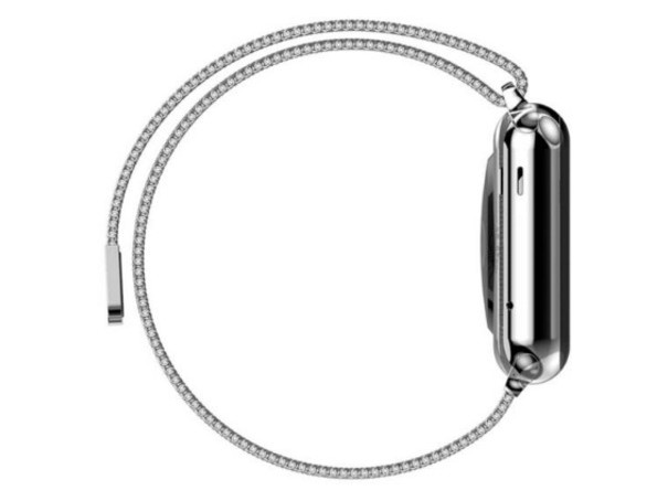 Міланський сітчастий ремінець Primo для Apple Watch 38mm/40mm - Silver фото №4