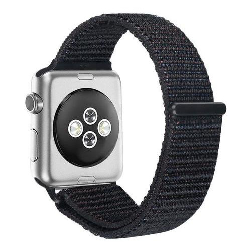 Нейлоновий ремінець Primo для Apple Watch 38mm/40mm - Black фото №5