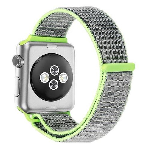 Нейлоновий ремінець Primo для Apple Watch 38mm/40mm - Green фото №3