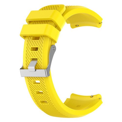 Силіконовий ремінець Primo для годинника Xiaomi Huami Amazfit SportWatch 2 / Amazfit Stratos - Yellow фото №3