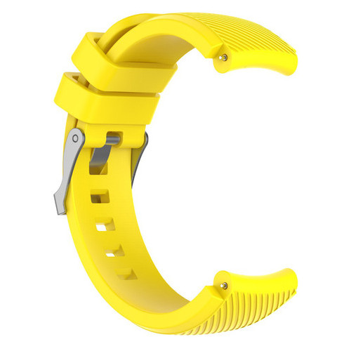 Силіконовий ремінець Primo для годинника Xiaomi Huami Amazfit SportWatch 2 / Amazfit Stratos - Yellow фото №1