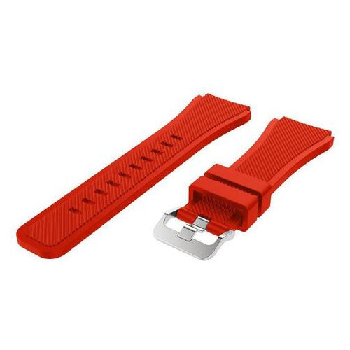Силіконовий ремінець Primo для годинника Xiaomi Huami Amazfit Sport Watch 2 / Amazfit Stratos - Red фото №1