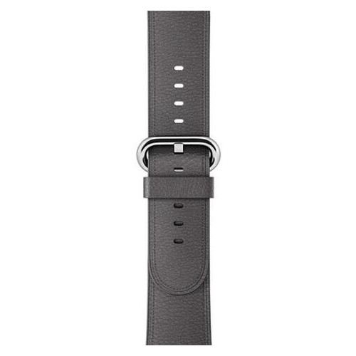 Шкіряний ремінець Primo Bent Buckle для Apple Watch 42mm / 44mm - Black фото №2