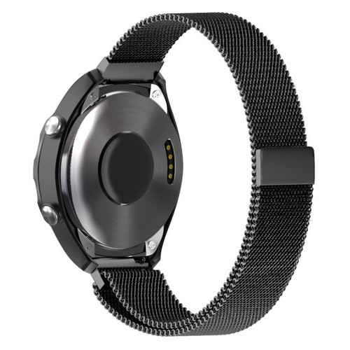 Міланський сітчастий ремінець Primo для годинника Huawei Watch 2 - Black фото №1