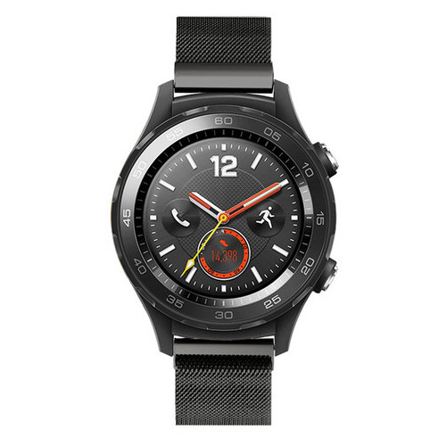 Міланський сітчастий ремінець Primo для годинника Huawei Watch 2 - Black фото №2