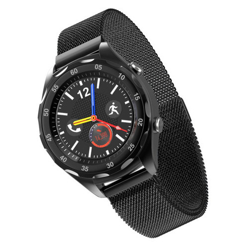 Міланський сітчастий ремінець Primo для годинника Huawei Watch 2 - Black фото №4