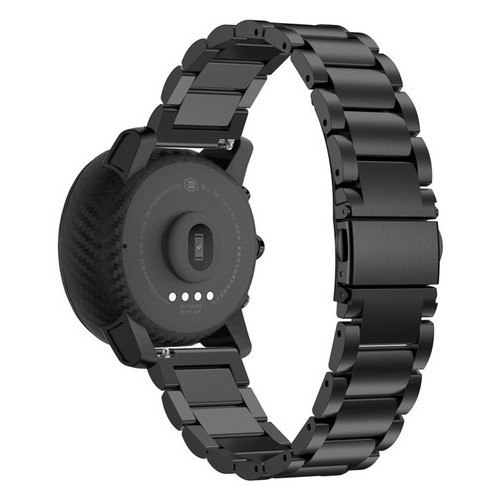 Металевий ремінець Primo для годинника Xiaomi Huami Amazfit SportWatch 2 / Amazfit Stratos - Black фото №2