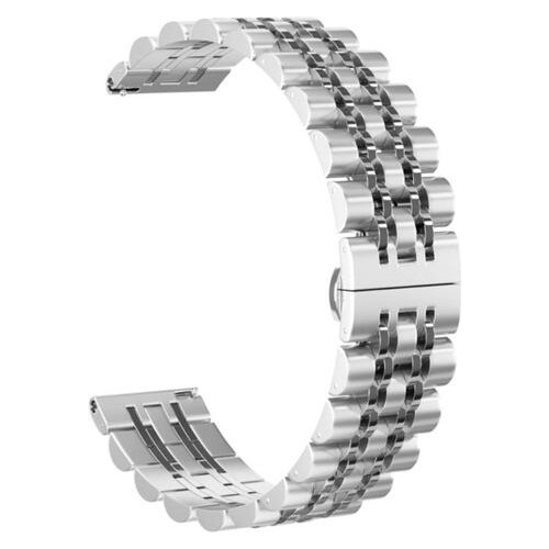 Металевий ремінець Primo Steel Link для годинника Samsung Galaxy Watch 3 45mm (SM-R840) - Silver фото №2