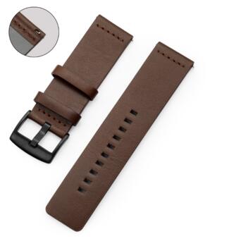 Шкіряний ремінець Primo Classic для годинника Samsung Galaxy Watch 42 mm (SM-R810) Coffee фото №3