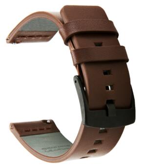 Шкіряний ремінець Primo Classic для годинника Samsung Galaxy Watch 42 mm (SM-R810) Coffee фото №2