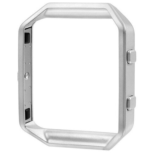 Металевий корпус рамка Primo для годинника Fitbit Blaze Silver фото №1
