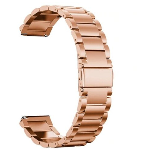 Металевий ремінець Primo для годинника Asus ZenWatch 2 (WI501Q) - Rose Gold фото №1