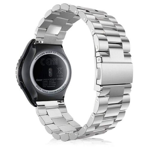 Металевий ремінець Primo для годинника Samsung Gear S2 Classic SMR732/R735 - Silver фото №2