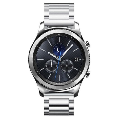 Металевий ремінець Primo для годинника Samsung Gear S3 Classic R770 / Frontier RM760 - Silver фото №3