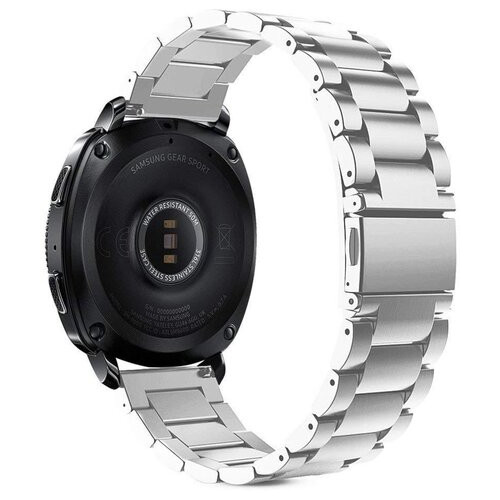Металевий ремінець Primo для годинника Samsung Gear Sport (SMR600) - Silver фото №2