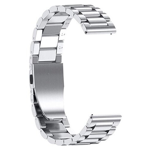Металевий ремінець Primo для годинника Samsung Watch Active (SM-R500) / Active 2 (SM-R820/R830) - Silver фото №2