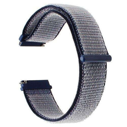 Нейлоновий ремінець Primo для годинника Samsung Galaxy Watch 42 mm (SMR810) Navy Blue фото №1