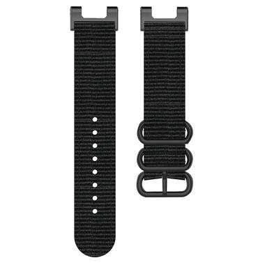 Нейлоновий ремінець Primo Traveller для годинника Xiaomi Amazfit T-Rex (A1918) / T-Rex Pro (A2013) - Black фото №3
