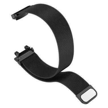 Міланський сітчастий ремінець Primo для годинника Xiaomi Amazfit T-Rex 2 (A2170) - Black фото №2