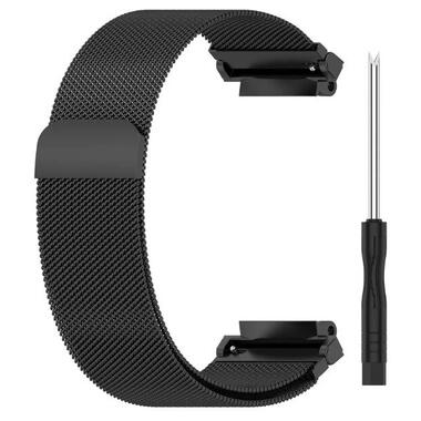 Міланський сітчастий ремінець Primo для годинника Xiaomi Amazfit T-Rex 2 (A2170) - Black фото №4