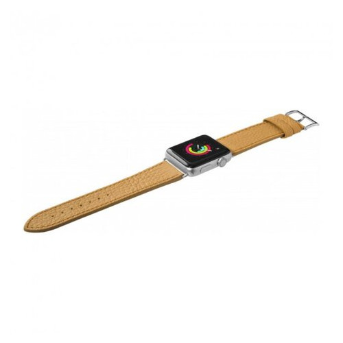 Ремінець Laut Leather Milano Apple Watch 38/40 мм Ochre (LAUT_AWS_ML_BR) фото №4