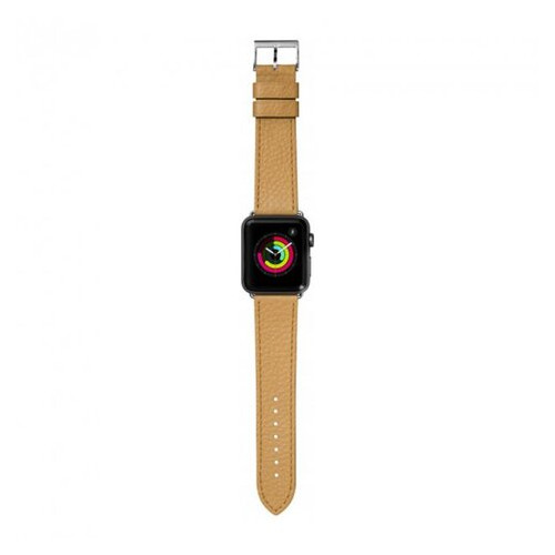 Ремінець Laut Leather Milano Apple Watch 38/40 мм Ochre (LAUT_AWS_ML_BR) фото №3