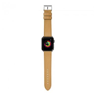 Ремінець Laut Milano Watch Strap Ochre (Laut_AWL_ML_BR) для Apple Watch 42/44mm фото №3