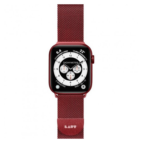 Ремешок Laut Steel Loop for Apple Watch 42/44 mm Red (L_AWL_ST_R) фото №1