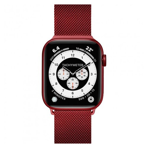 Ремешок Laut Steel Loop for Apple Watch 42/44 mm Red (L_AWL_ST_R) фото №2