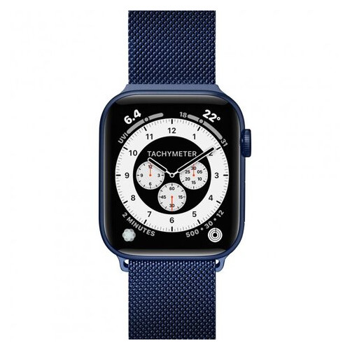Ремешок Laut Steel Loop for Apple Watch 42/44 mm Blue (L_AWL_ST_BL) фото №2