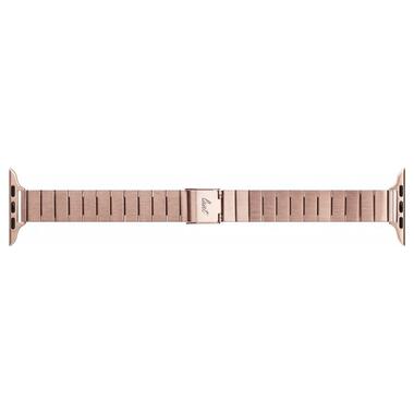 Ремінець LAUT LINKS PETITE з нержавіючої сталі для Apple Watch 1-8 & SE & ULTRA розмір 38/40/41 мм рожевий (L_AWS_LP_RG) фото №2
