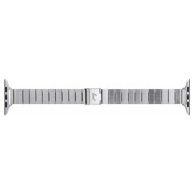 Ремінець LAUT LINKS PETITE з нержавіючої сталі для Apple Watch 1-8 & SE & ULTRA розмір 42/44/45/49 мм срібний (L_AWL_LP_SL) фото №2