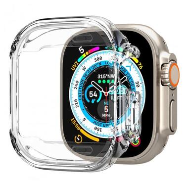 Чохол-накладка Spigen Apple Watch Ultra (49mm) Ultra Hybrid Crystal Clear (ACS05459) фото №2