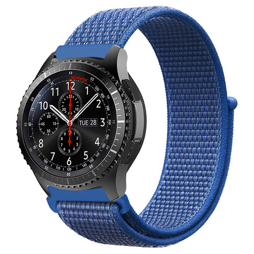 Ремінець Nylon Style BeCover для LG Watch Sport W280A Blue (705832) фото №4