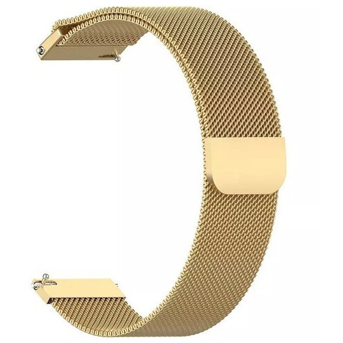 Ремінь Milanese Style BeCover для LG Watch Sport W280A (20mm) Gold (707698) фото №7